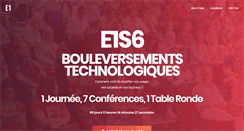 Desktop Screenshot of e1-conference.com